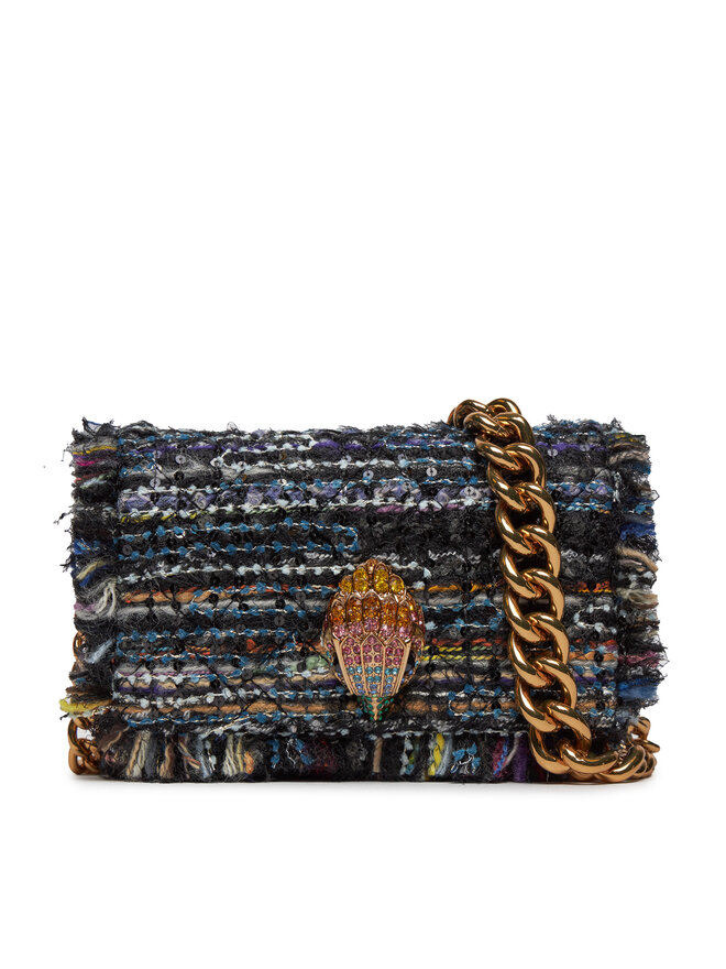 Kurt Geiger Geantă Kurt Geiger 690-Mini Kensington Long Flap 9943185609 Bleumarin