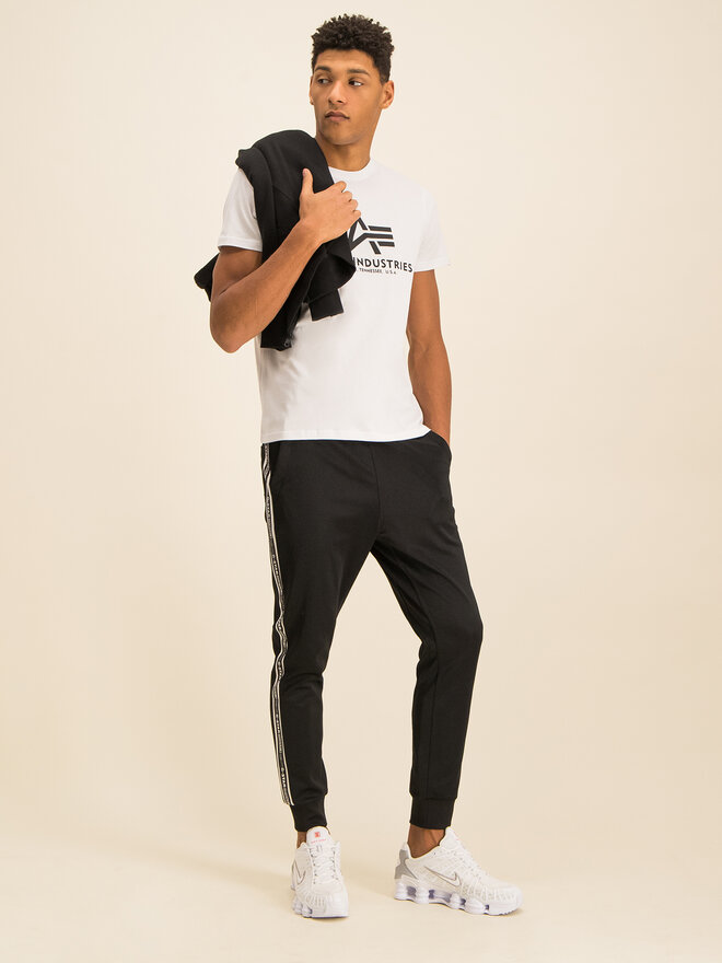 Alpha Industries Alpha Industries T-Shirt Basic 100501 Weiß Regular Fit