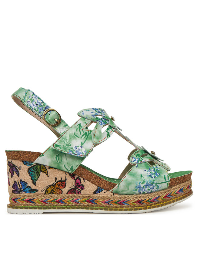 Laura Vita Espadryle Laura Vita Hacdeo 21 Zielony