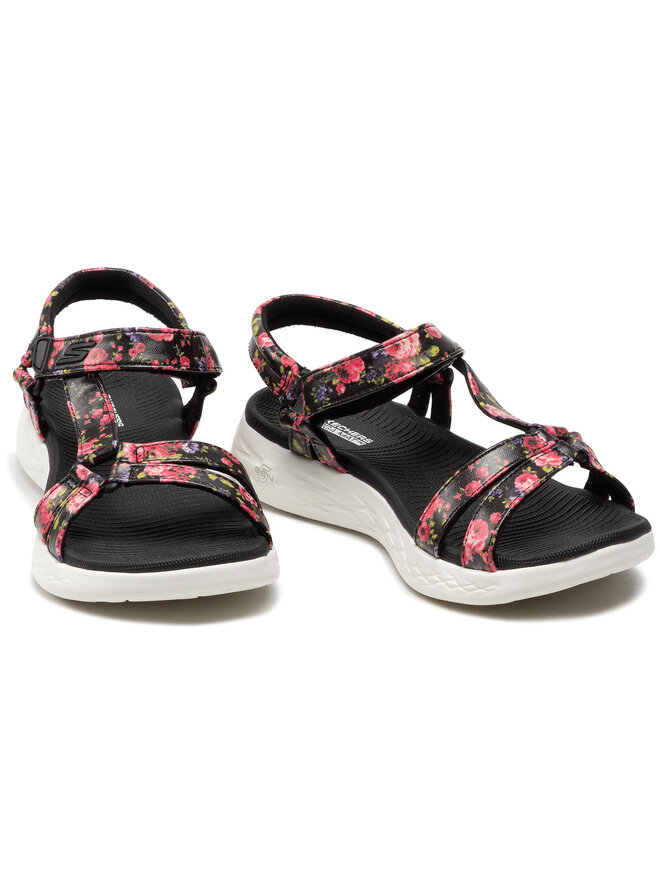 Skechers Sandály Skechers On The Go 600 Fleur 140018/BKW Černá