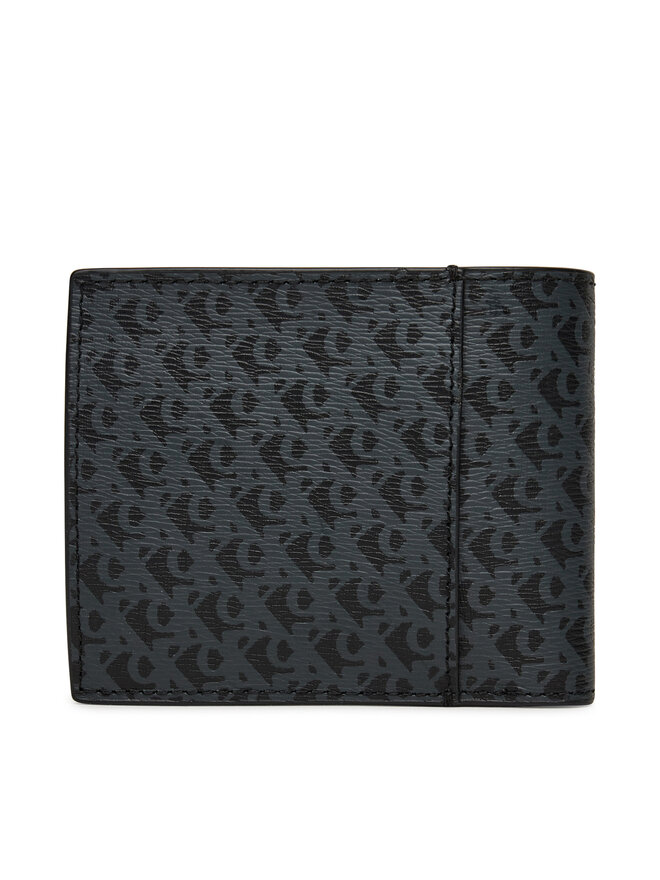 Calvin Klein Jeans Muški novčanik Calvin Klein Jeans Matte Billfold W/Coin LV04G1066G Crna