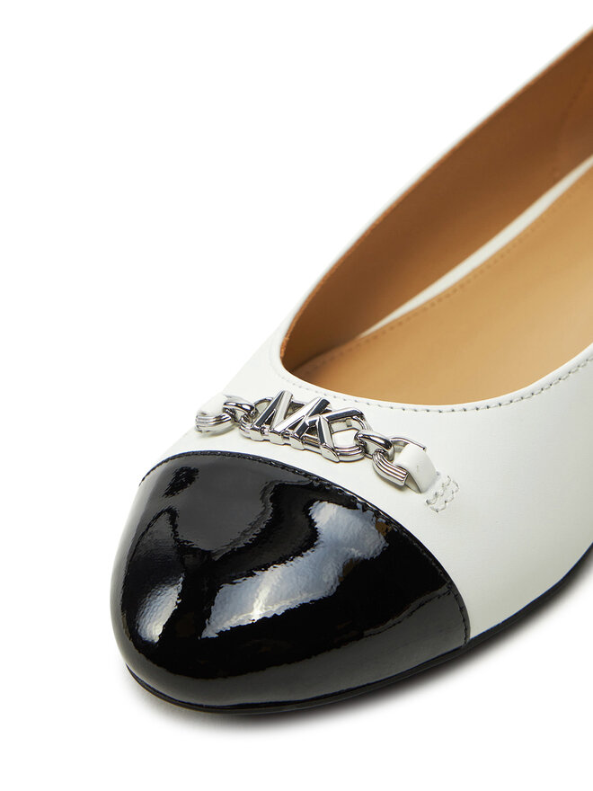 MICHAEL Michael Kors Balerina MICHAEL Michael Kors Rebecca Flex Ballet 40F4RBFP1L Fehér