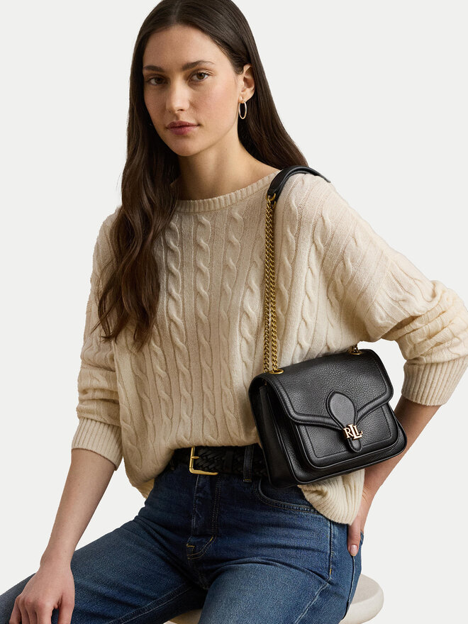 LAUREN RALPH LAUREN Дамска чанта LAUREN RALPH LAUREN 431974552001 Черен