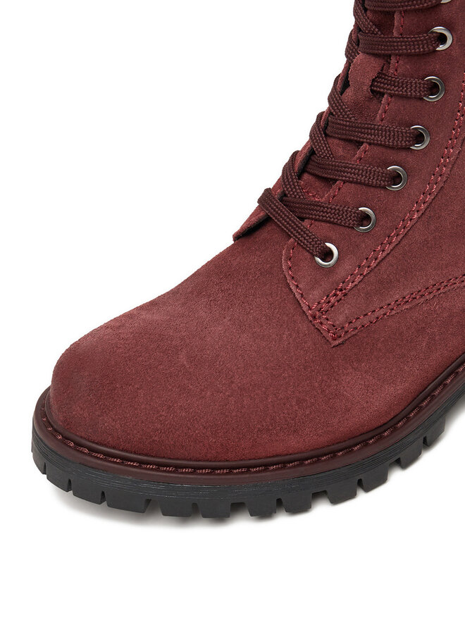 Lasocki Schnürschuhe Lasocki CEO-WI16-D-466-05 Dunkelrot
