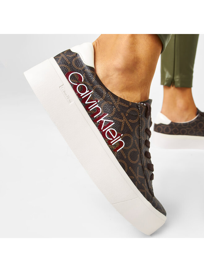 Calvin Klein Sneakers Calvin Klein Janika B4E6289 Braun