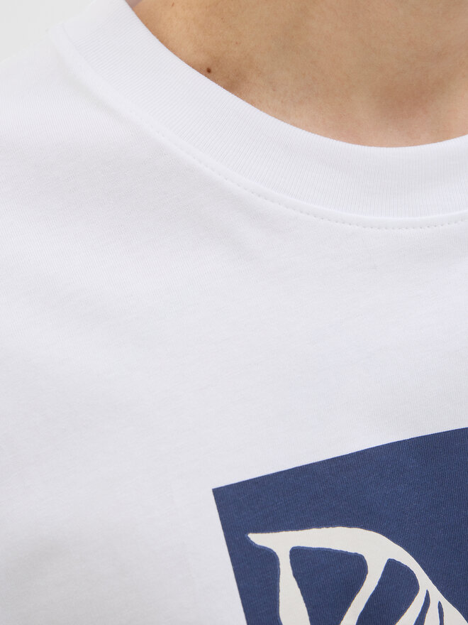 Jack&Jones Jack&Jones T-Shirt Canggu 12277220 Λευκό Regular Fit