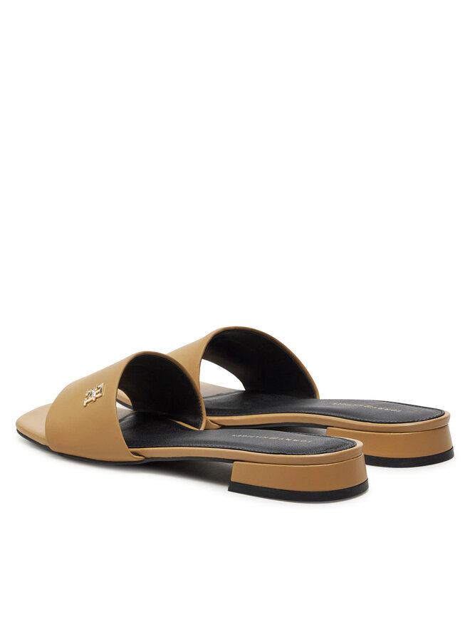 Tommy Hilfiger Ciabatte Tommy Hilfiger Th Flat Sandal FW0FW08290 Cachi