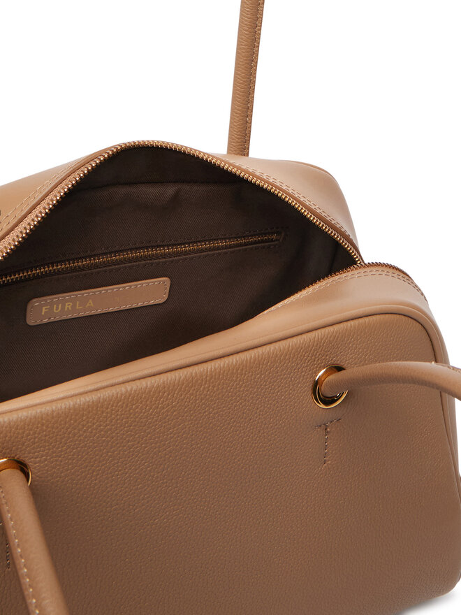 Furla Handtasche Furla Poppy M Shoulder Bag WB02109 BX4573 4489S Beige