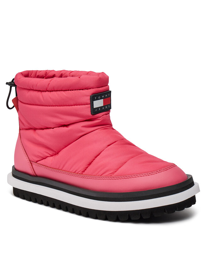 Tommy Jeans Botines Tommy Jeans Tjw Padded Flat Boot EN0EN02292 Rosa