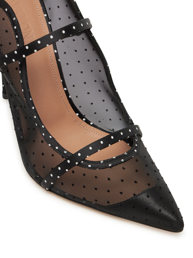 MALONE SOULIERS Papucs MALONE SOULIERS Maureen 100-351 Fekete