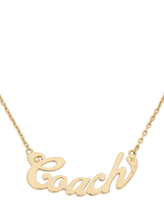 Coach Halskette Coach 37557618 GLD710 Goldfarben
