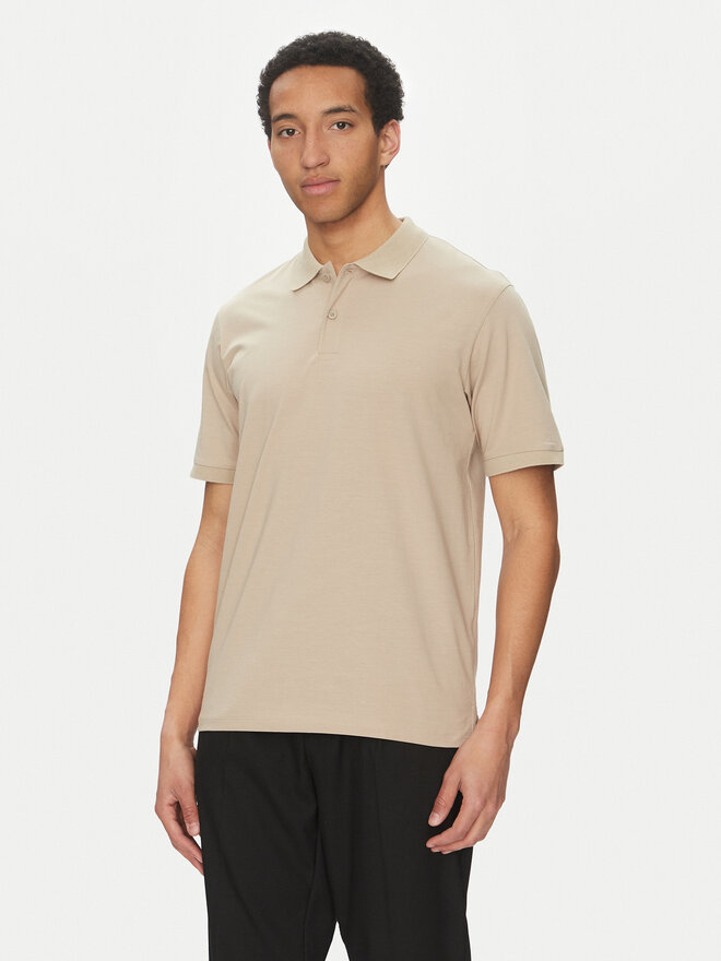 Jack&Jones Jack&Jones Pólóing Jaxon 12268227 Bézs Regular Fit