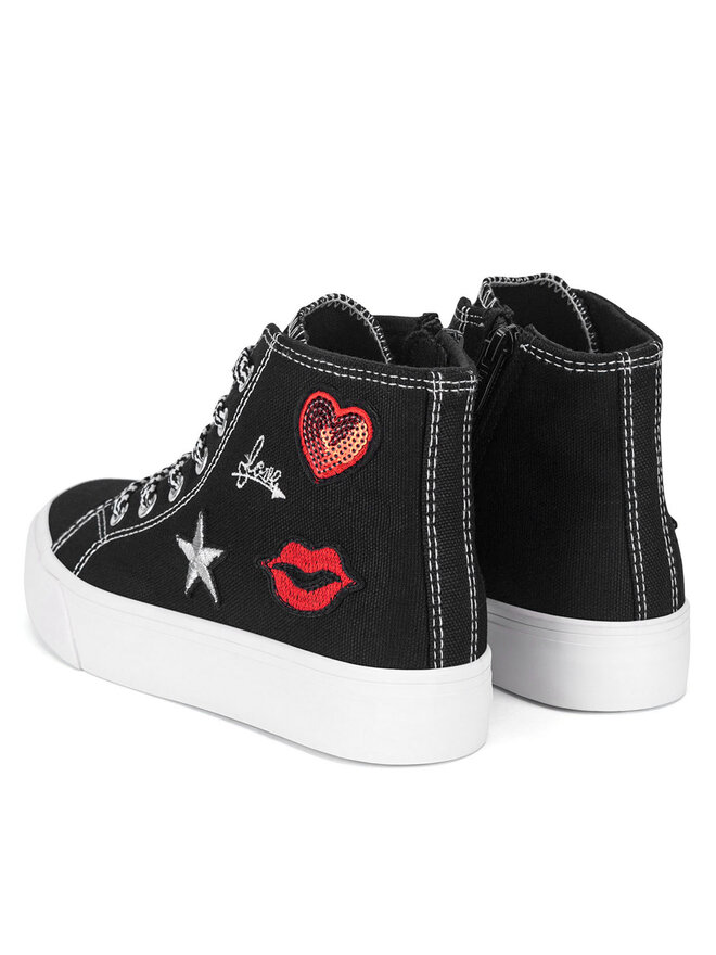 DeeZee Trampki DeeZee CSS030752 Czarny