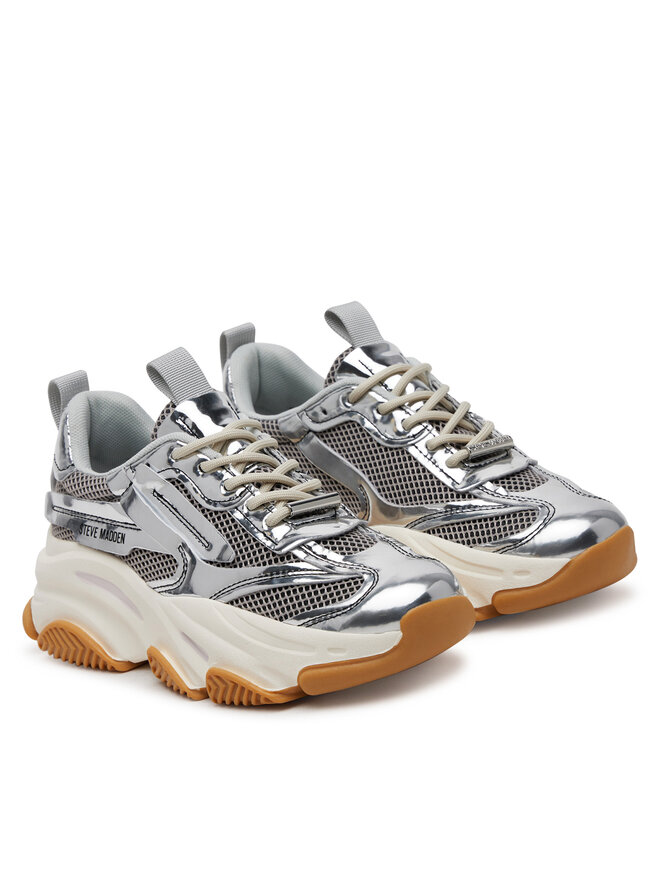 Steve Madden Superge Steve Madden Possession-E SM19000033 Srebrna