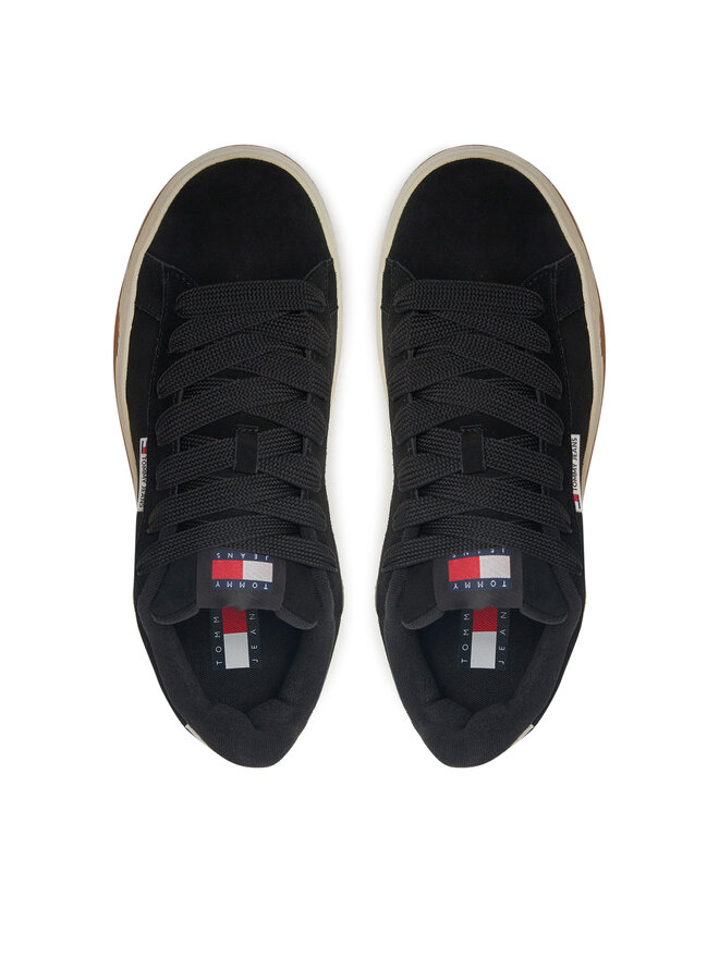 Tommy Jeans Tenisice Tommy Jeans Skater EM0EM01503 Crna