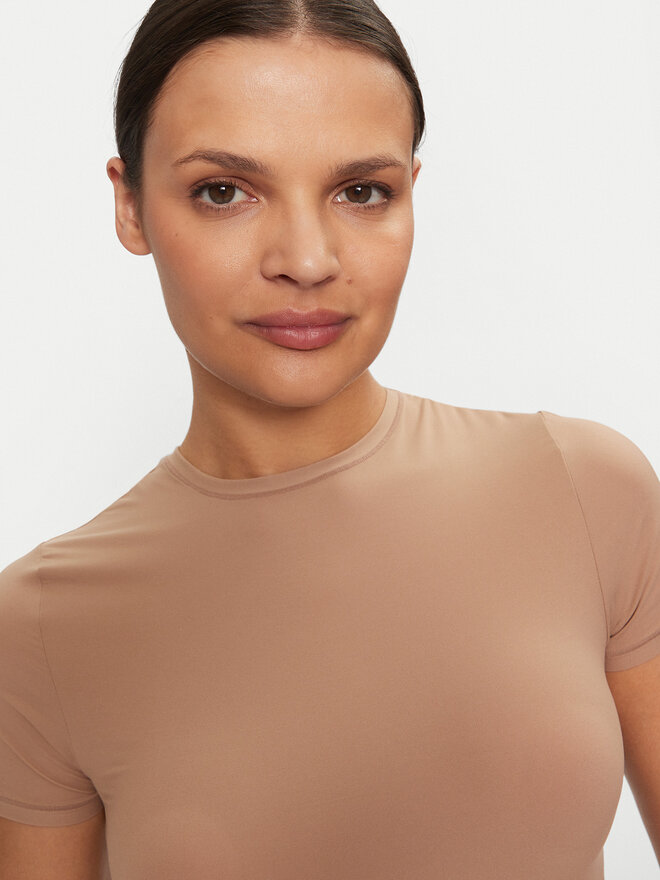 Dorina Dorina Camiseta Noa FXTO0015MI116 Marrón Slim Fit