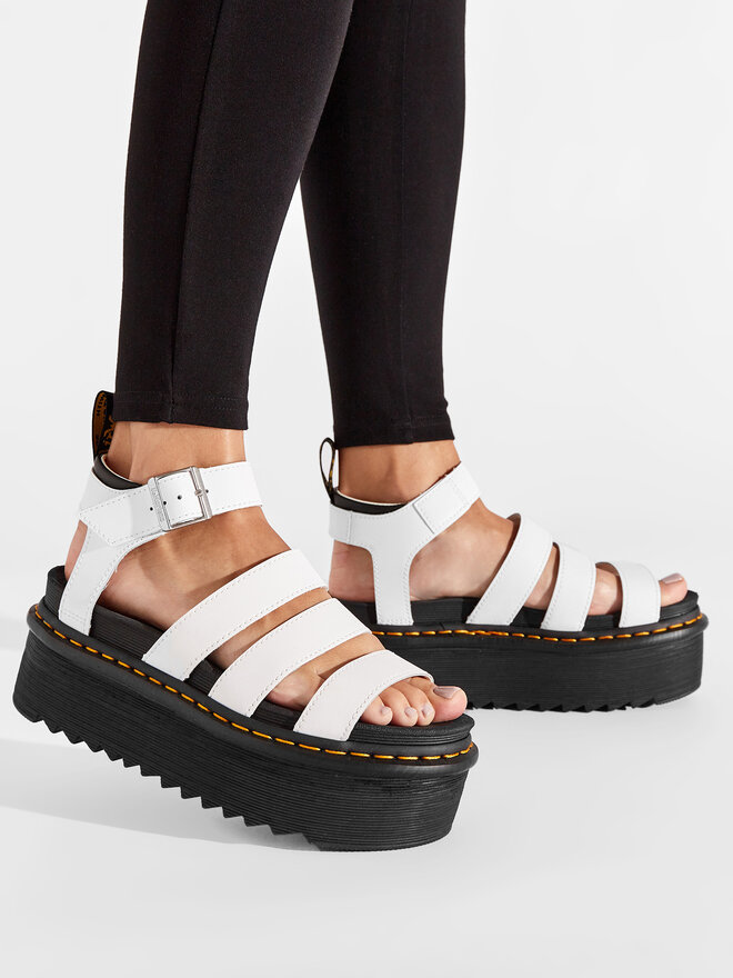 Dr. Martens Σανδάλια Dr. Martens Blaire Quad 27296100 Λευκό