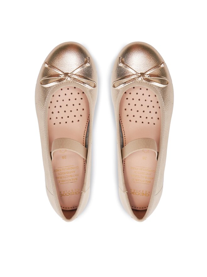 Geox Ballerinas Geox Jr Plie' J4555D 00044 C2010 S Goldfarben
