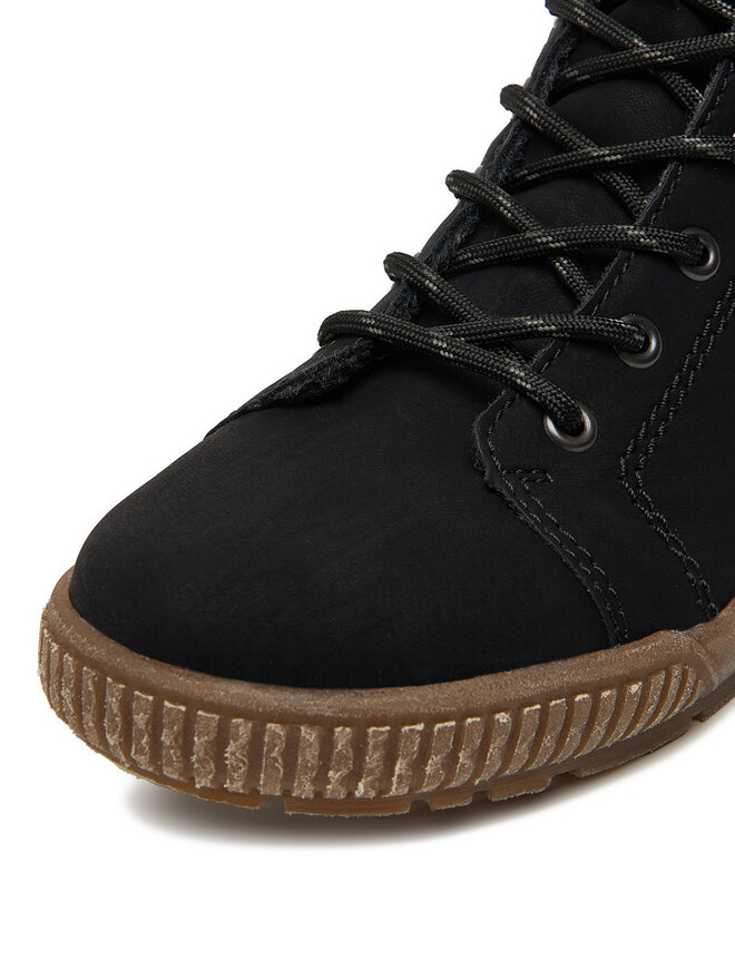 Rieker Botine Rieker N0730-00 Negru