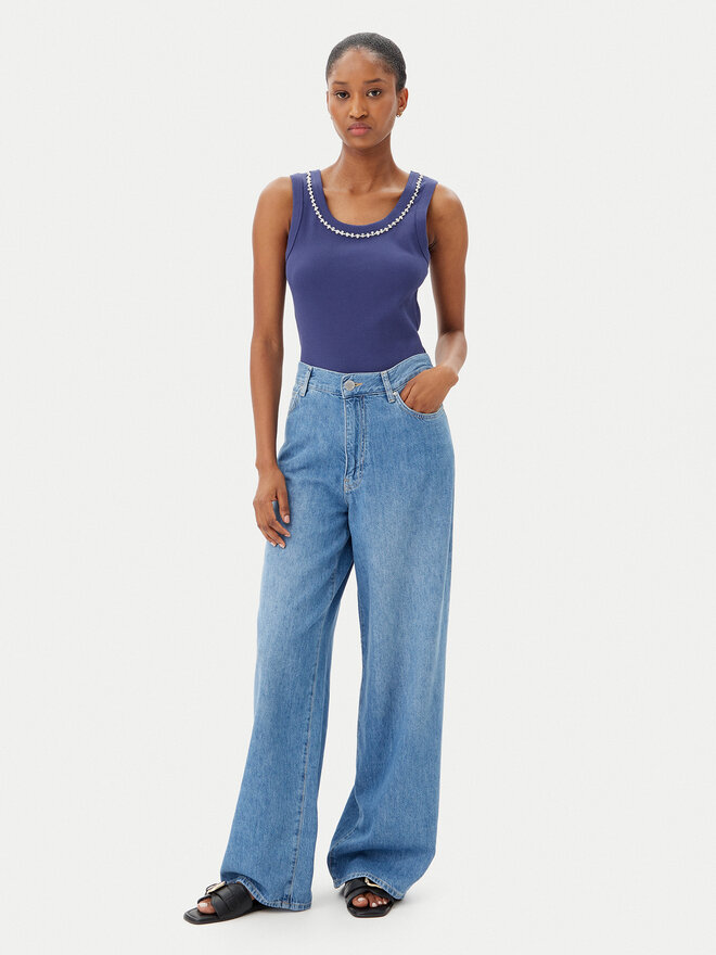 Marella Marella Felső Dede 2515941032 Sötétkék Regular Fit