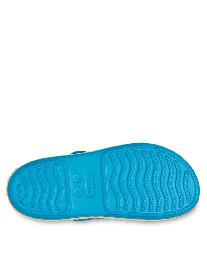 Crocs Sandále Crocs Kids’ Crocband Cruiser Ricrac Sandal 211028 Modrá