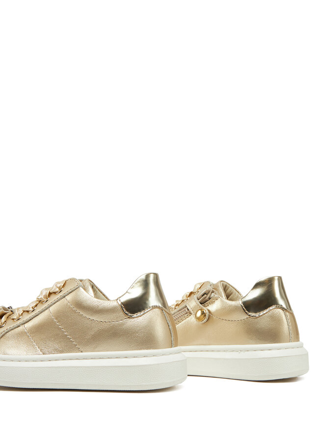 Calvin Klein Jeans Półbuty Calvin Klein Jeans Sneaker Bassa Allacciata V1A9-83044-0220 Złoty