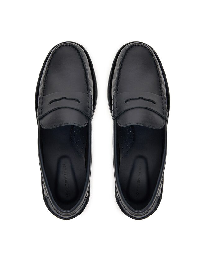 Tommy Hilfiger Mokasyny Tommy Hilfiger Classic High FM0FM05769 Granatowy