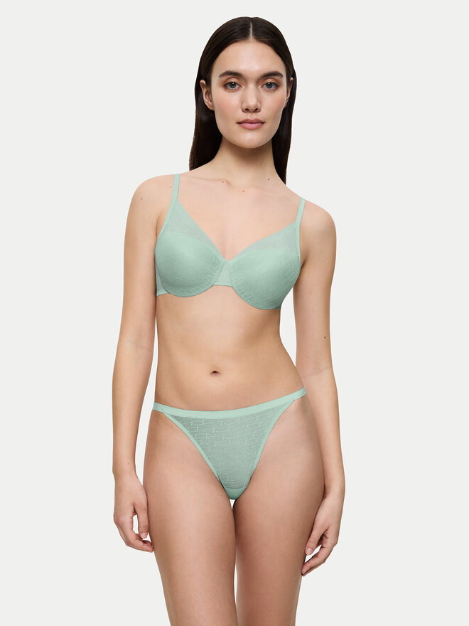 Triumph Triumph Стрінги Signature Sheer 10216494 Зелений