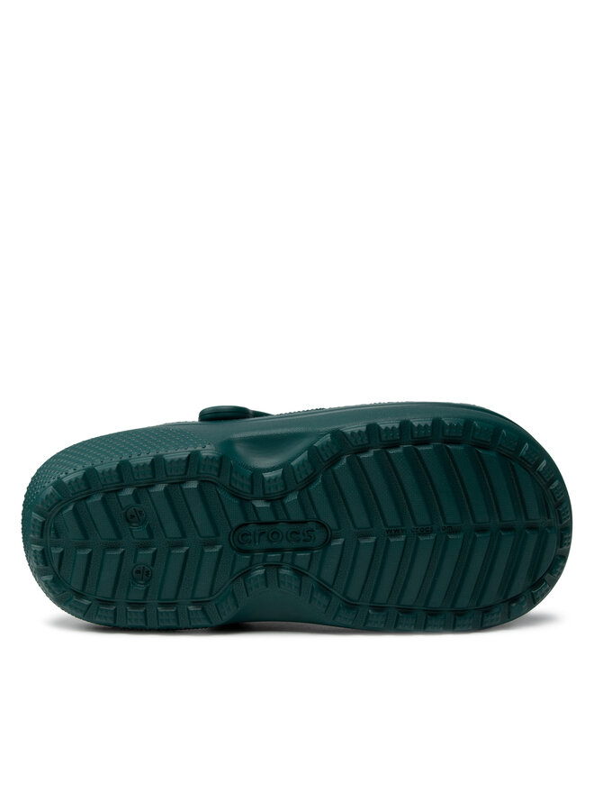 Pantoletten Crocs Classic Lined Clog 203591 Grun eschuhe