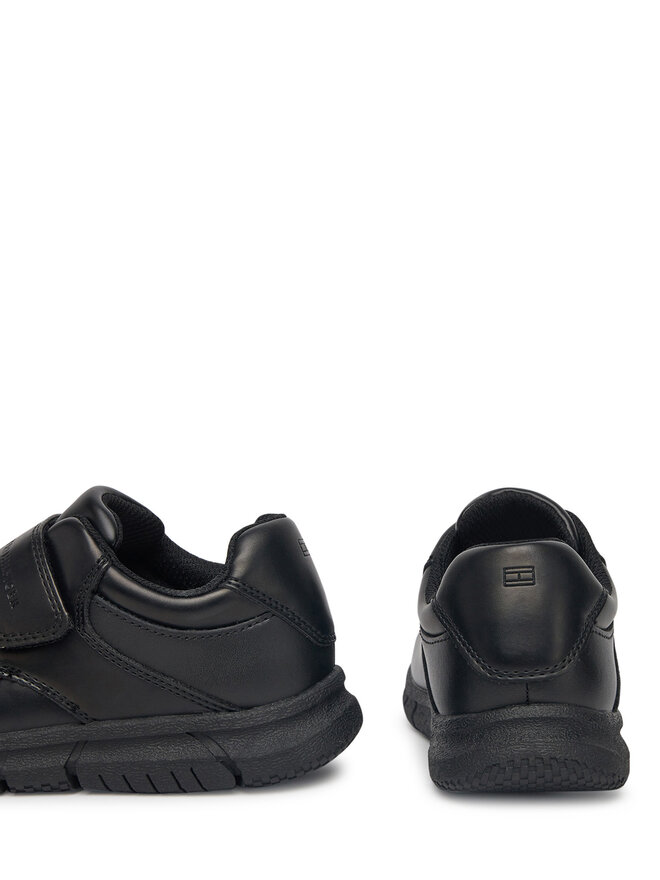 Tommy Hilfiger Halbschuhe Tommy Hilfiger Low Cut Velcro Shoe T3B4-33176-1355 M Schwarz