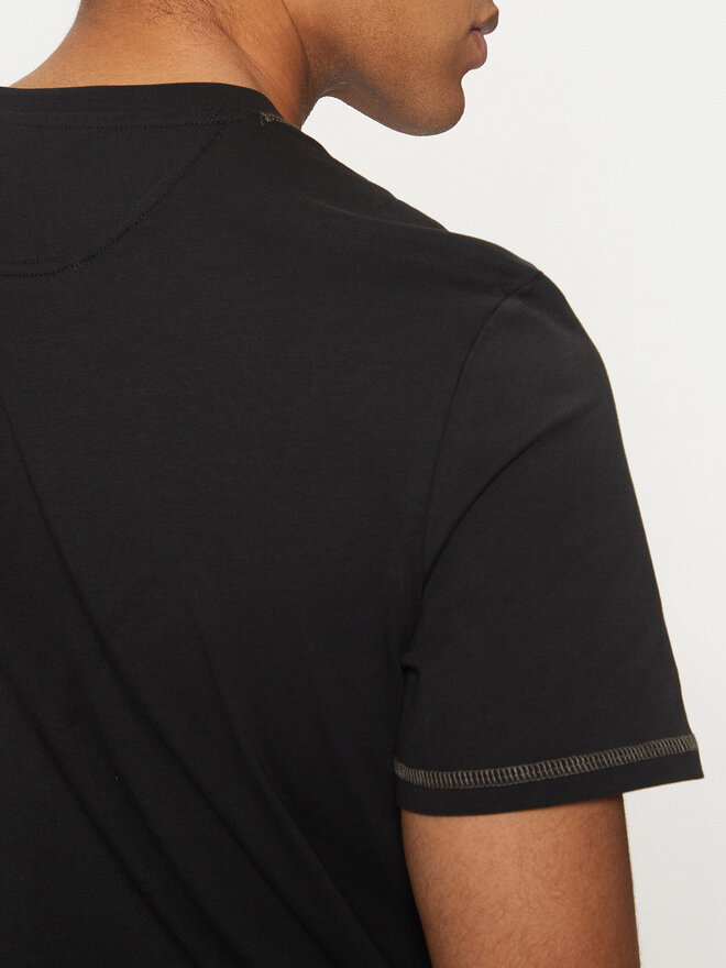 Guess Guess T-Shirt U5RI01 KCAM1 Μαύρο Regular Fit