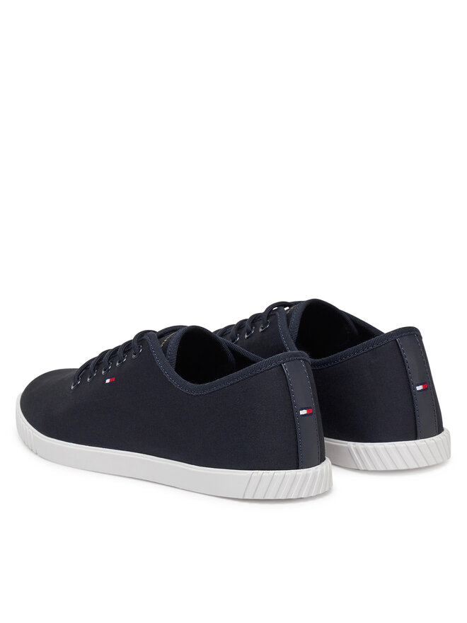 Tommy Hilfiger Πάνινα παπούτσια Tommy Hilfiger FW0FW08641 Σκούρο μπλε