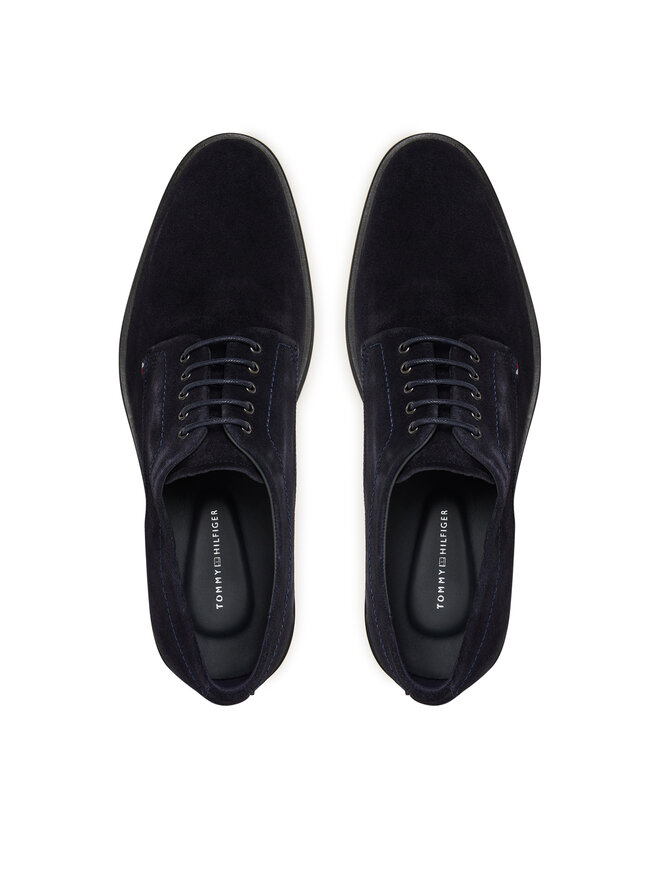 Tommy Hilfiger Félcipő Tommy Hilfiger Corporate Derby FM0FM05582 Sötétkék