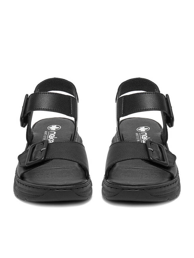 Rieker Sandalen Rieker 66680-00 Schwarz