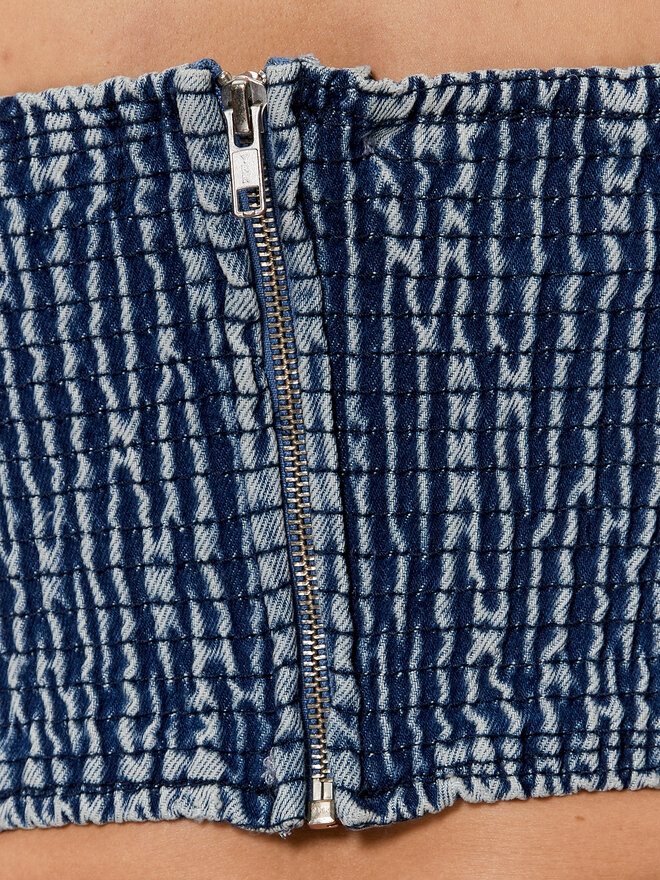 Gestuz Gestuz Felső Larisa 10906883 Kék Slim Fit