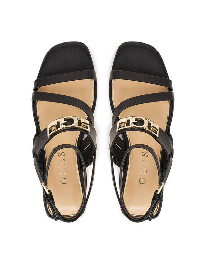 Guess Sandalen Guess FLJRUL LEA03 Schwarz