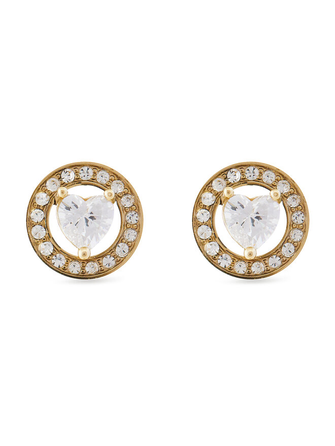 Guess Schmuckset Halskette und Ohrringe Guess JUBS04 694JW Goldfarben