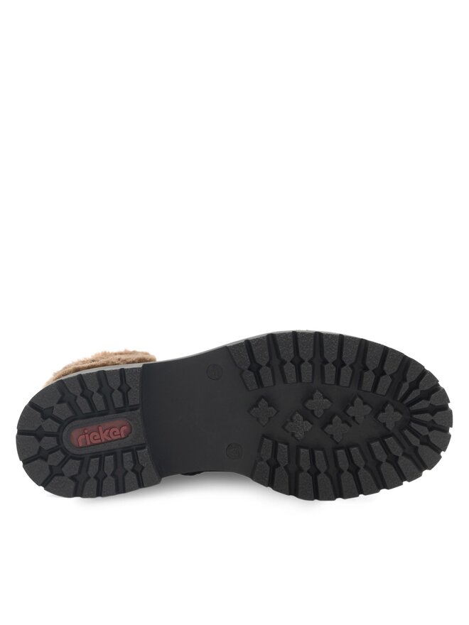 Rieker Botine Rieker 72630-00 Negru