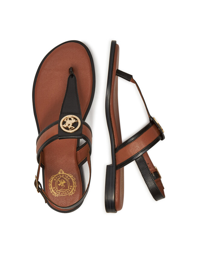 Beverly Hills Polo Club Сандали Beverly Hills Polo Club WI16-BAGA-03 Кафяв