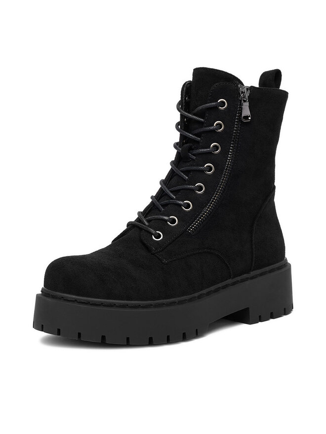 DeeZee Schnürschuhe DeeZee HX21001-70D Schwarz