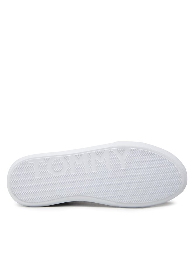 Tommy Hilfiger Snīkeri Tommy Hilfiger Corporate Cup Leather Stripes FM0FM04275 Tumši zils