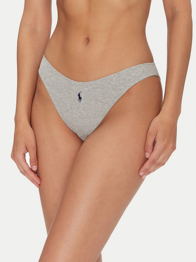 Polo Ralph Lauren Polo Ralph Lauren Klassischer Damenslip 4P0286 Grau