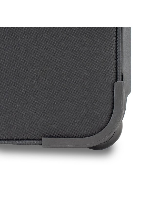 Semi Line Μεσαία Βαλίτσα Semi Line T5601-3 Μαύρο