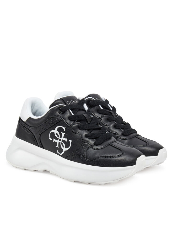 Guess Snīkeri Guess FLPLUC ELE12 Melns
