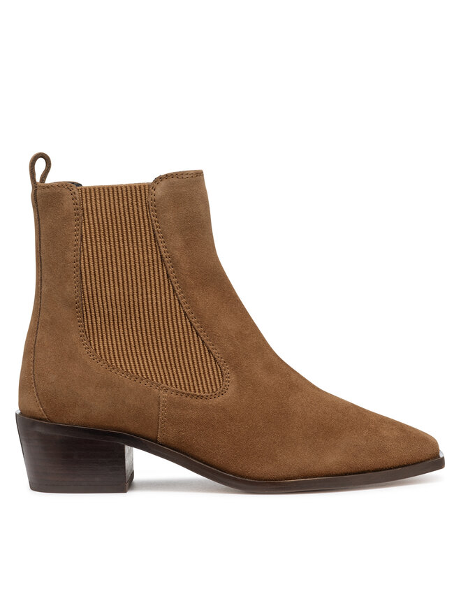 Geox Polokozačky Geox D Texica D46MYA 022NH C6372 Hnědá