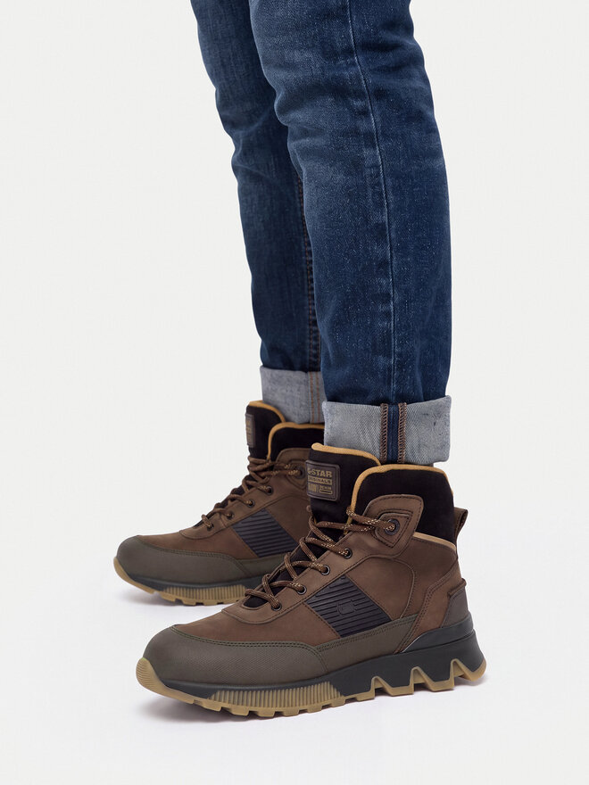 G-STAR Schnürschuhe G-Star Raw CEO-CI12-8985-03 Braun