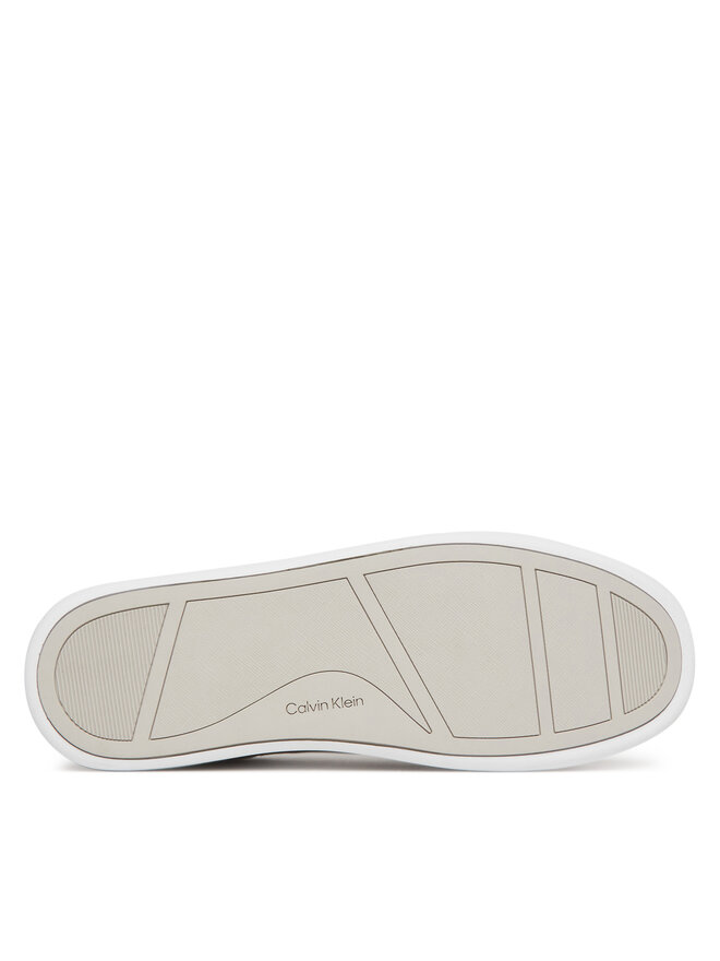 Calvin Klein Αθλητικά Calvin Klein Cupsole Lace Up - Lth Sue Mix HW0HW02435 Μαύρο