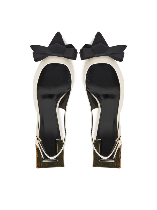 Elisabetta Franchi Sandale Elisabetta Franchi SA-05L-51E2 Écru