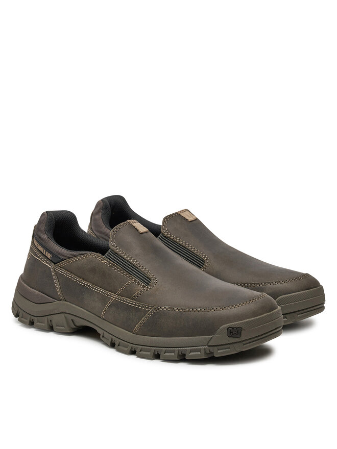 CATerpillar Zapatos hasta el tobillo CATerpillar Threshold Slip On P726053 Marrón