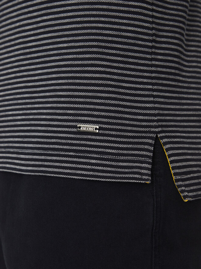 Geox Geox Polo marškinėliai M5510N T3250 F4148 Tamsiai mėlyna Regular Fit
